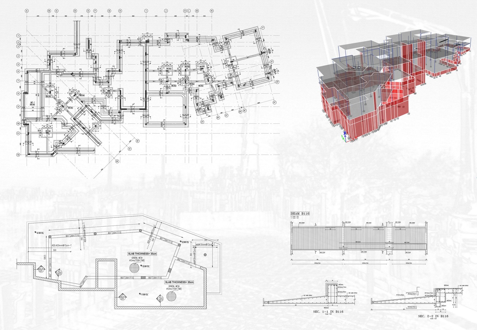 Structural analysis and detailing